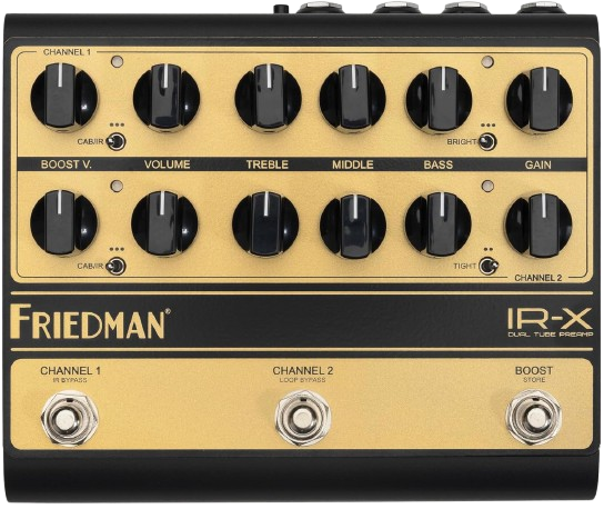 Dual Tube High Voltage Preamp DI/IR