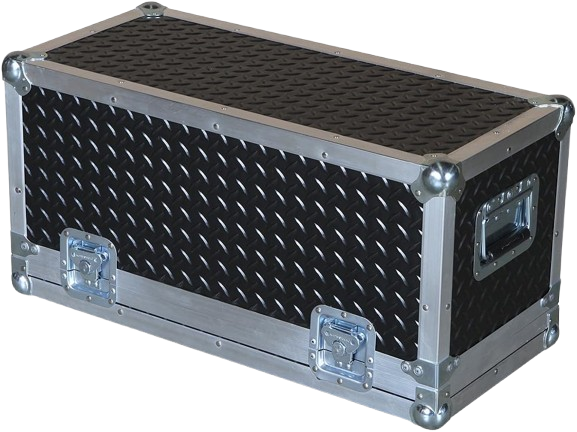 Head Amplifier 3/8 Ply Professional ATA Case with Diamond Plate